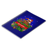 クリスマス・ウサギ ノートブック (左側)