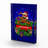 クリスマス・ウサギ フォトブロック (右)