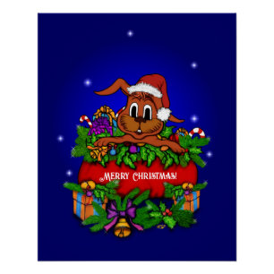 クリスマス・ウサギ ポスター