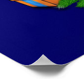 クリスマス・ウサギ ポスター (角)