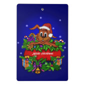 クリスマス・ウサギ ミニクリップボード (裏面)