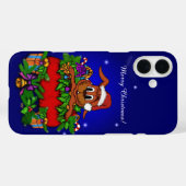 クリスマス・ウサギ Case-Mate iPhoneケース (裏面 (横))