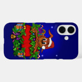 クリスマス・ウサギ Case-Mate iPhoneケース (裏面 (横))