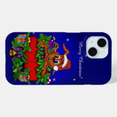 クリスマス・ウサギ Case-Mate iPhoneケース (裏面 (横))