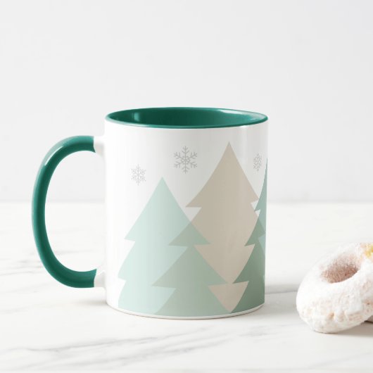 クリスマス・ウッドランド コーヒーマグ マグカップ (ドーナツ)