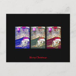 クリスマス・ウミガメをつぶやく シーズンポストカード