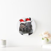 クリスマス・ウース ラウンド壁時計 (ホーム)