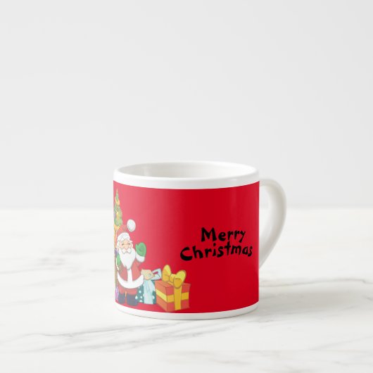 クリスマス エスプレッソカップ (正面右)