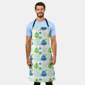 クリスマス エプロン (着用した状態)