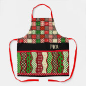 クリスマス エプロン (正面)