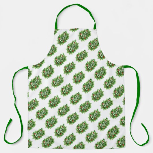 クリスマス エプロン (正面)