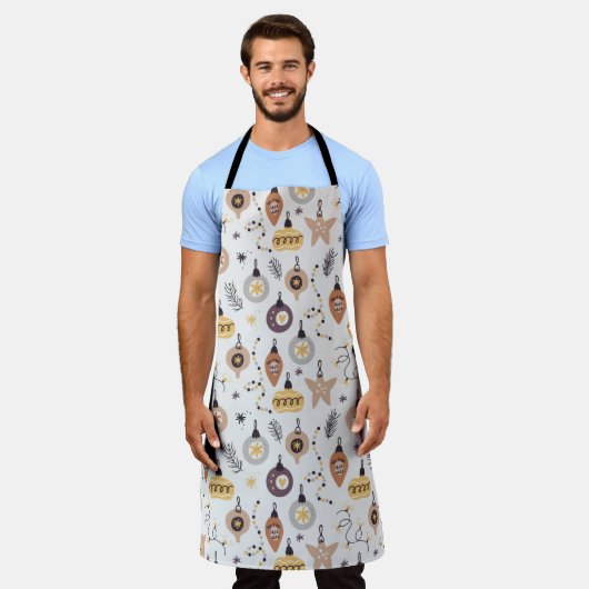 クリスマス エプロン (着用した状態)