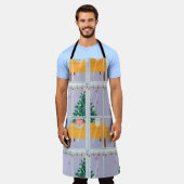 クリスマス エプロン (着用した状態)