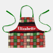 クリスマス エプロン (正面)