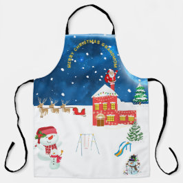 クリスマス エプロン