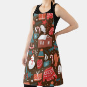 クリスマス エプロン (インサイチュ)