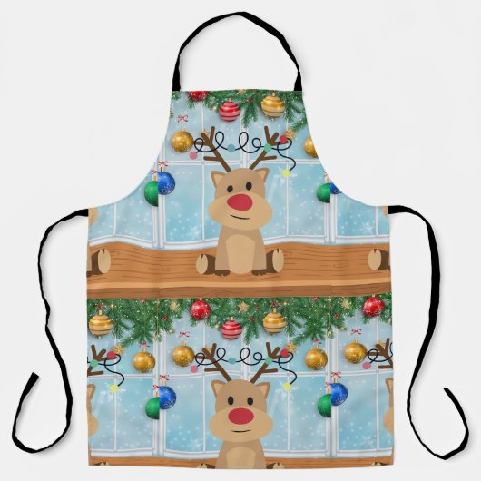クリスマス エプロン (正面)