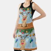 クリスマス エプロン (インサイチュ)