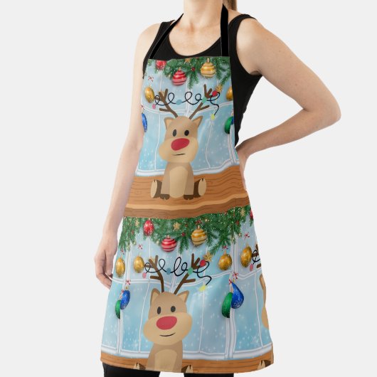 クリスマス エプロン (インサイチュ)