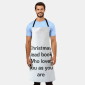 クリスマス エプロン (着用した状態)