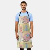 クリスマス エプロン (着用した状態)