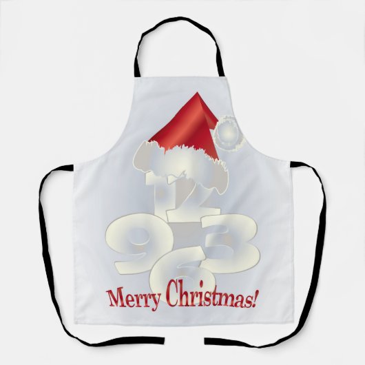 クリスマス エプロン (正面)