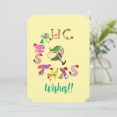 クリスマス＆エルフからのごあいさつ！ シーズンカード (スタンド正面)