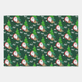 クリスマス・エレメンツ・ラッピングペーパー・シート ラッピングペーパーシート (正面2)