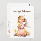 クリスマス・エンジェル賛美ズ ポストカード (正面/裏面)