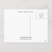 クリスマス・エンジェル・アット・ザ・ウィンドウ シーズンポストカード (裏面)