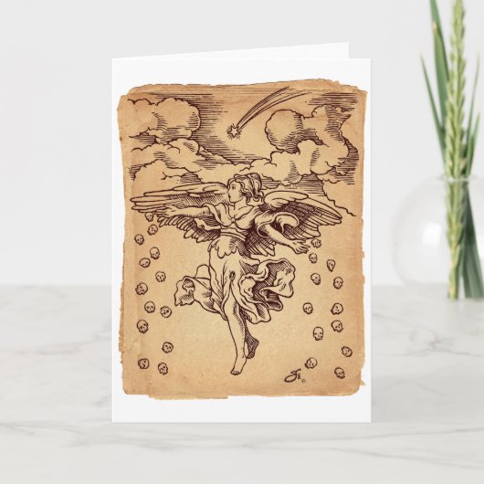 クリスマス・エンジェル・オブ・デス・カード シーズンカード (正面)