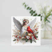 クリスマス・エンジェル カード (スタンド正面)