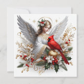 クリスマス・エンジェル カード (正面)