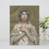 クリスマス・エンジェル カード (スタンド正面)