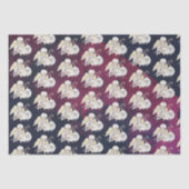 クリスマス・エンジェル・シェパードと羊の模様 薄葉紙 (正面)