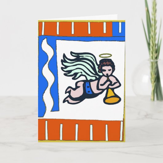 クリスマス・エンジェル シーズンカード (正面)