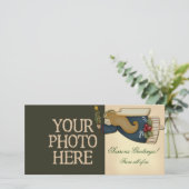 クリスマス・エンジェル シーズンカード (スタンド正面)