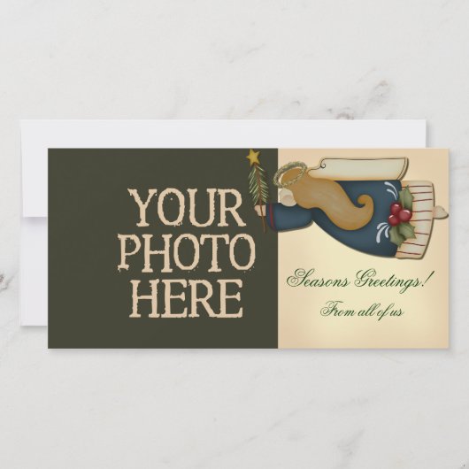 クリスマス・エンジェル シーズンカード (正面)