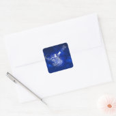 クリスマス・エンジェル スクエアシール (封筒)