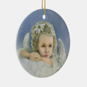 クリスマス・エンジェル セラミックオーナメント (右)