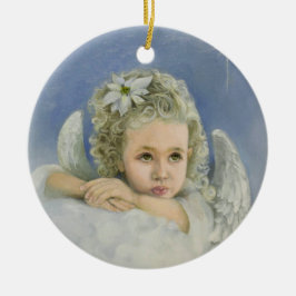 クリスマス・エンジェル セラミックオーナメント