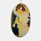 クリスマス・エンジェル セラミックオーナメント (右)