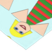 クリスマス エンジェル ベル テーブルクロス (アングル)