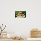 クリスマス・エンジェル ポスター (キッチン)