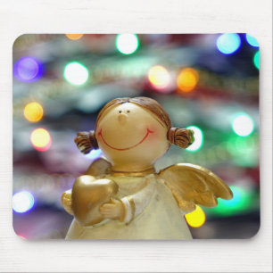クリスマス・エンジェル マウスパッド