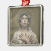 クリスマス・エンジェル メタルオーナメント (左)