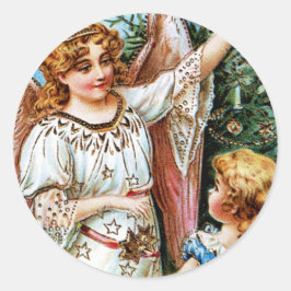 クリスマス・エンジェル ラウンドシール