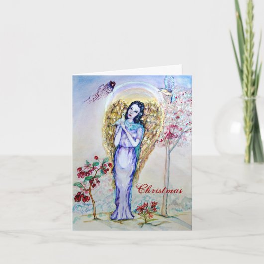 クリスマス・エンジェル・ラブ シーズンカード (正面)