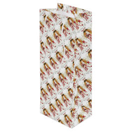 クリスマス・エンジェル ワインギフトバッグ