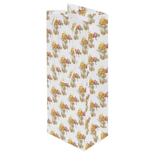 クリスマス・エンジェル ワインギフトバッグ (裏面アングル)